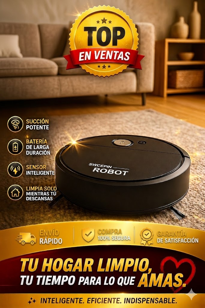 RobotClean® Aspiradora Robot Inteligente