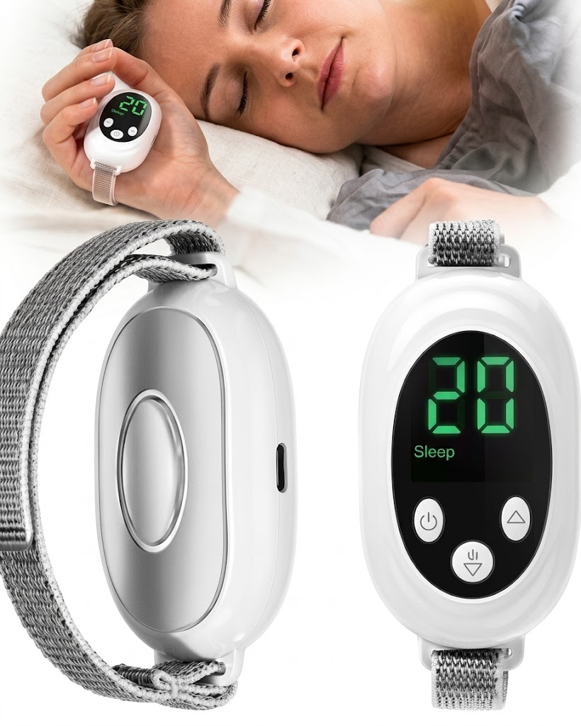 CalmaPulse® Dispositivo Inteligente de Relajación y Sueño