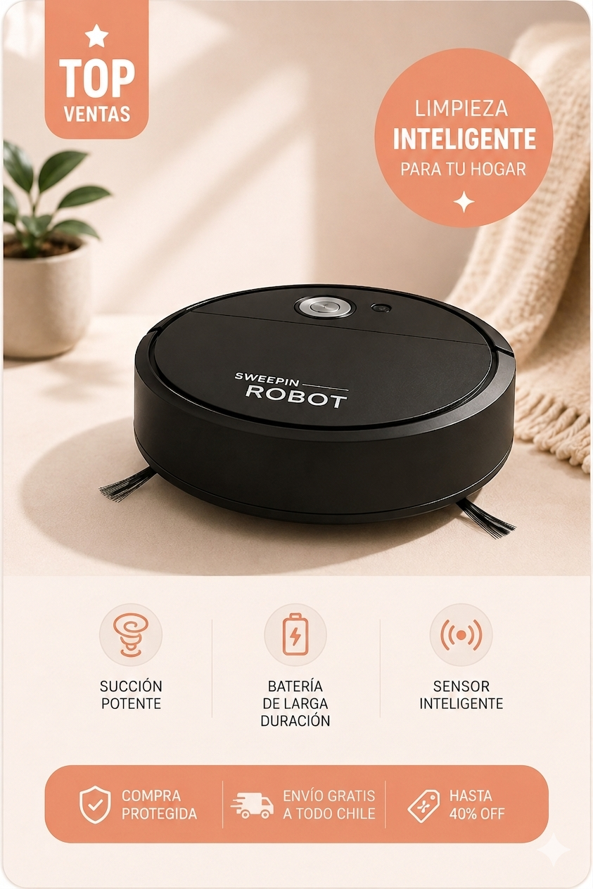RobotClean® Aspiradora Robot Inteligente