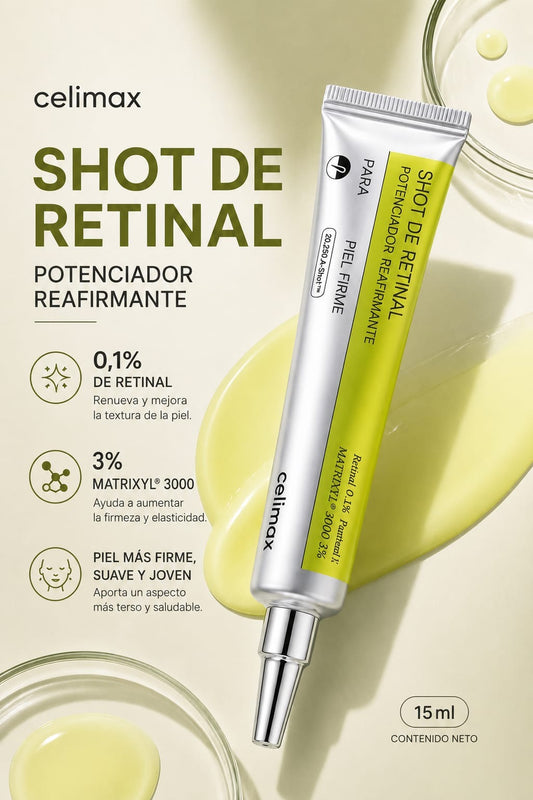 Celimax Retinal Antiarrugas® Secreto Coreano rejuvenecedor