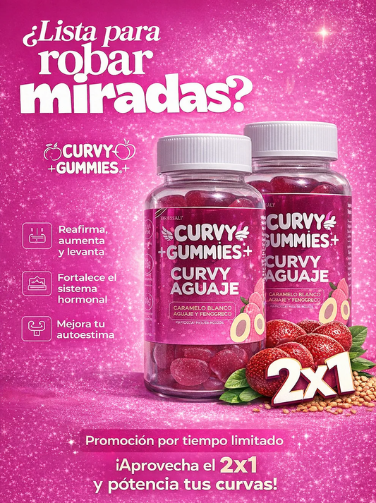 Curvy Gummies Fit™ Gomitas de Aguaje 60