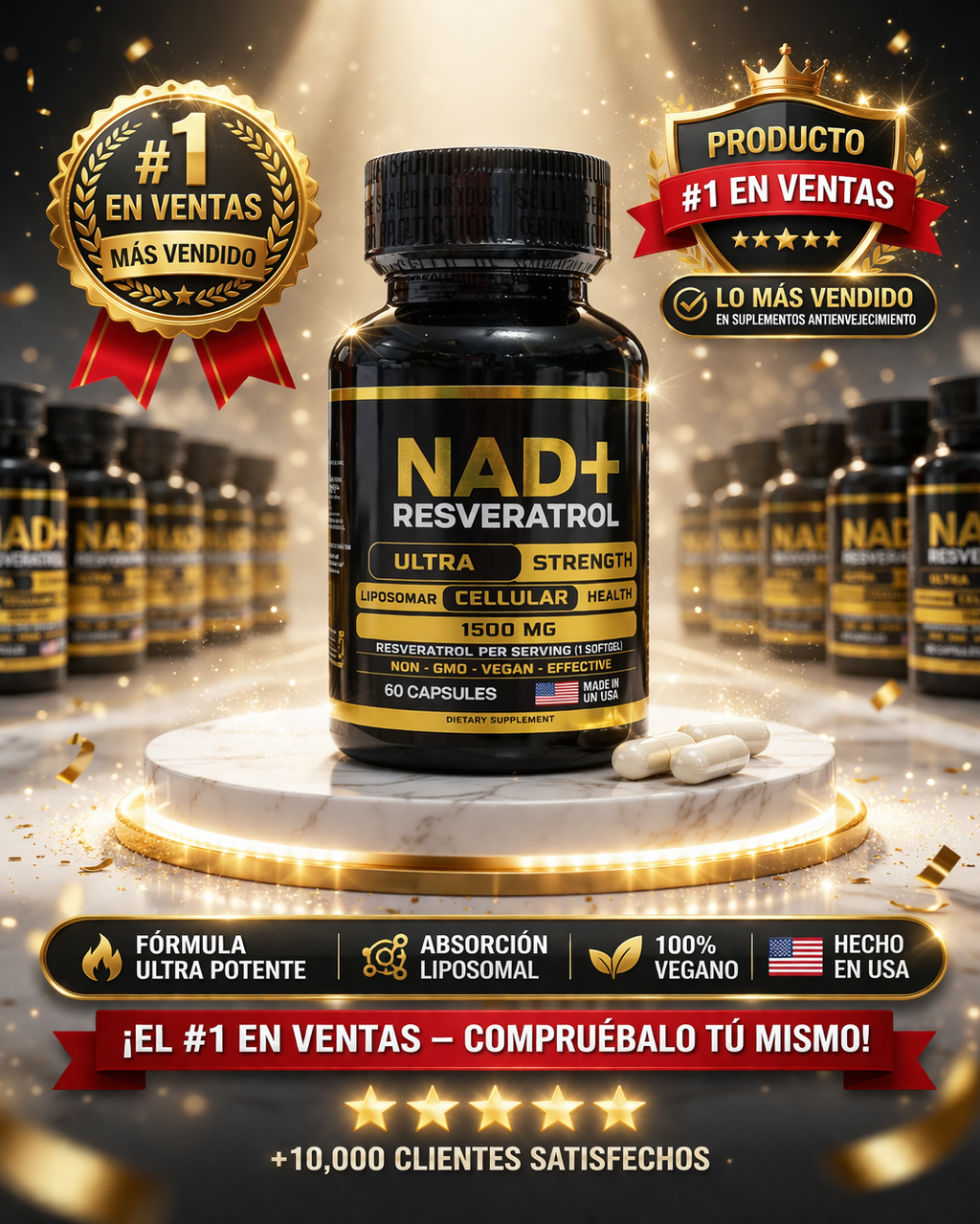 NAD+ Rejuvenecimiento Celular®