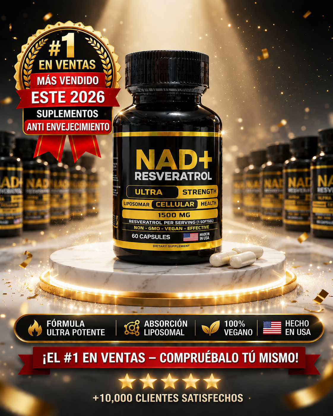 NAD+ Rejuvenecimiento Celular®