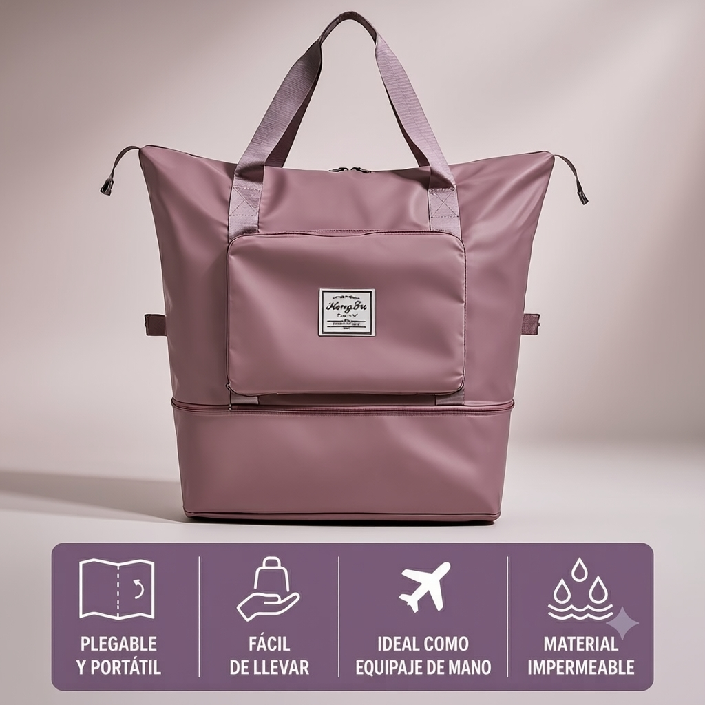 Bolso Impermeable Expandible® Todo cabe, nada se moja